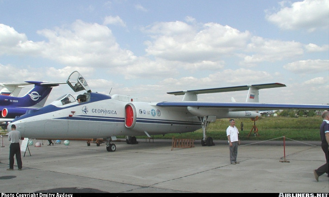 Vue d'un Myasishchev M-55 (photo : Dmitry Avdeev)