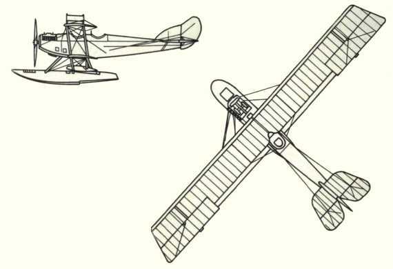 Plans d'un Curtiss N-9