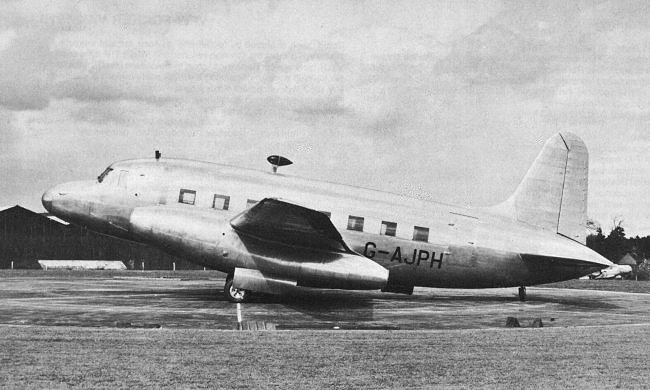 Vue du Nene-Viking (photo : Jane's pocket book 12 Research and experimental aircraft - Michael J.H. Taylor)