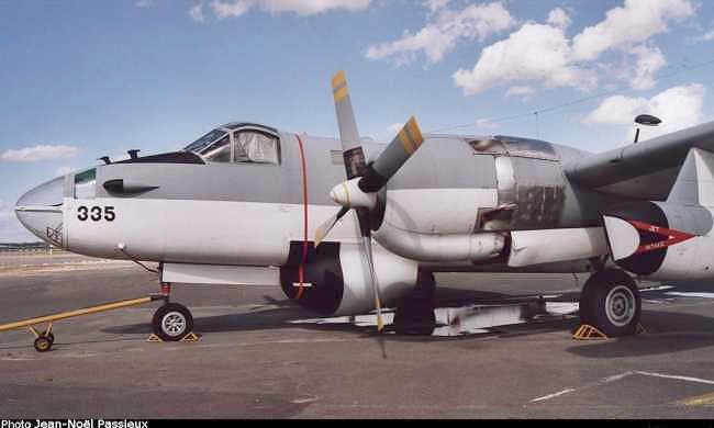 Vue d'un Neptune P2V-7 de l'Aéronavale (photo : JN Passieux - Musée de l'Air et de l'Espace du Bourget)