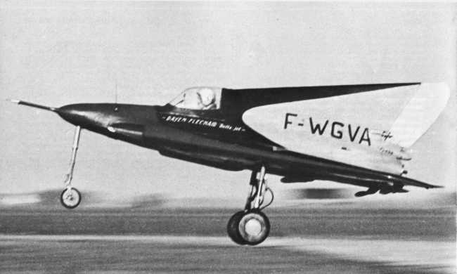 Vue du Payen Pa 49 (photo : Jane's pocket book 12 Research and experimental aircraft - Michael J.H. Taylor)