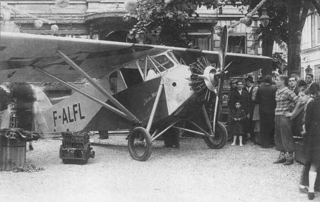 Vue d'un Potez 36 (photo : Pierre Gaillard/Légendaires Avions du Monde F. Besse et J. Molveau)