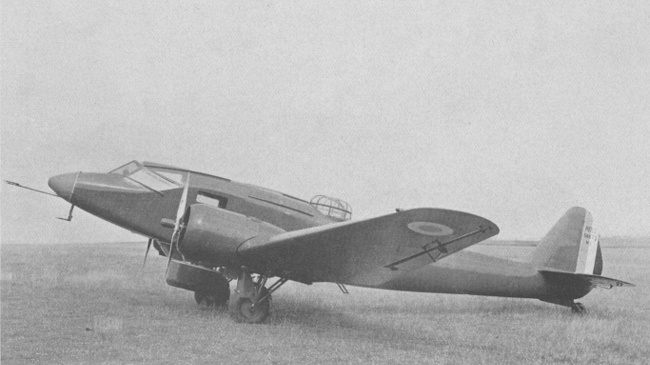 Vue d'un Potez 56 T.3