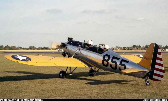 Vue d'un Ryan PT-22 (photo : Malcolm Clarke)