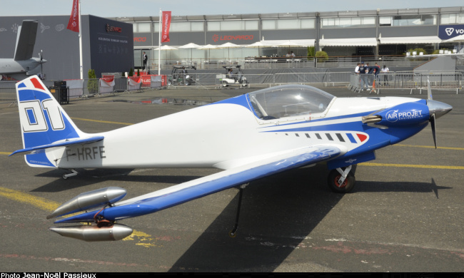 Vue d'un Fournier RF-4D (photo : JN Passieux, Salon du Bourget 2023)