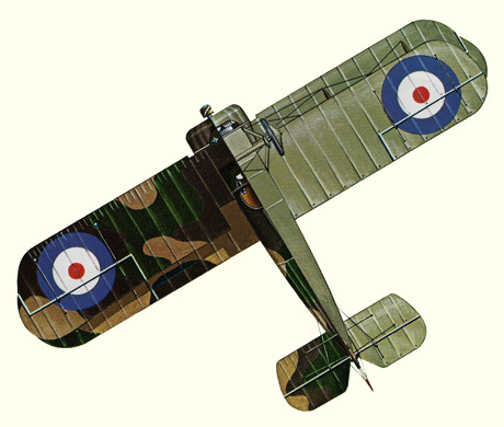 Plan d'un Sopwith Salamander (origine : Fighters 1914-1919 - Kenneth Munson)