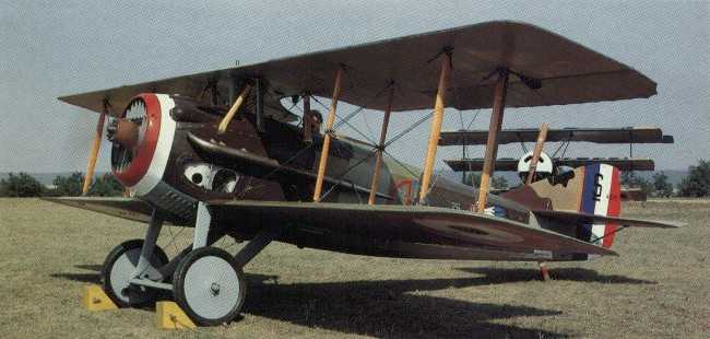 Vue d'un Spad XIII Memorial Flight (photo : Bernard Canonne)