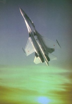 Vue du Sukhoi 27