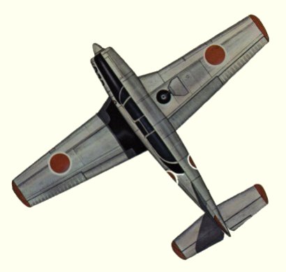 Plan d'un T-34A (origine : Fighters, encyclopaedia of world aircraft - Kenneth Munson)