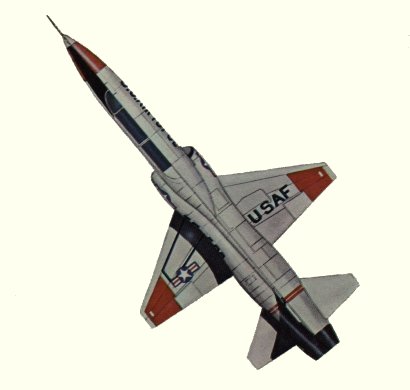 Plan d'un T-38A (origine : Fighters, encyclopaedia of world aircraft - Kenneth Munson)