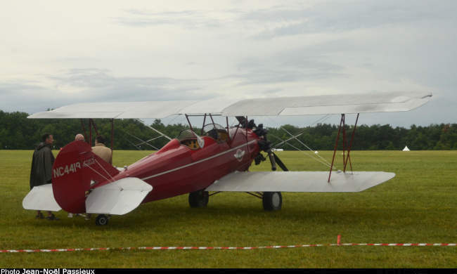 Vue d'un Travel Air 4000 (photo : JN Passieux, meeting de la Ferté-Alais 2022)