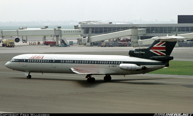 Vue d'un Trident 3B (photo : Fred Willemsen)