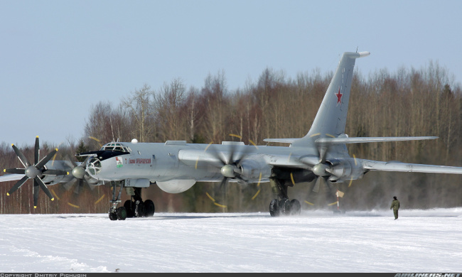 Vue d'un Tupolev Tu-142MK (photo : Dmitriy Pichugin)