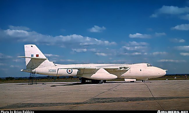 Vue d'un Vickers Valiant, aéroport d'Harare, Zimbabwe 1959 (photo : Brian Robbins)