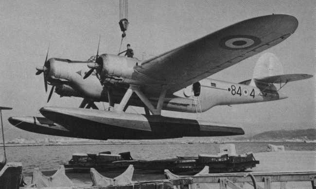 Vue d'un Z.506B Airone (photo : Encyclopédie illustrée de l'Aviation dans le monde - David Mondey)