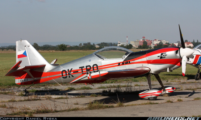 Vue d'un Zlin 50 LS (photo : Daniel Rybka)